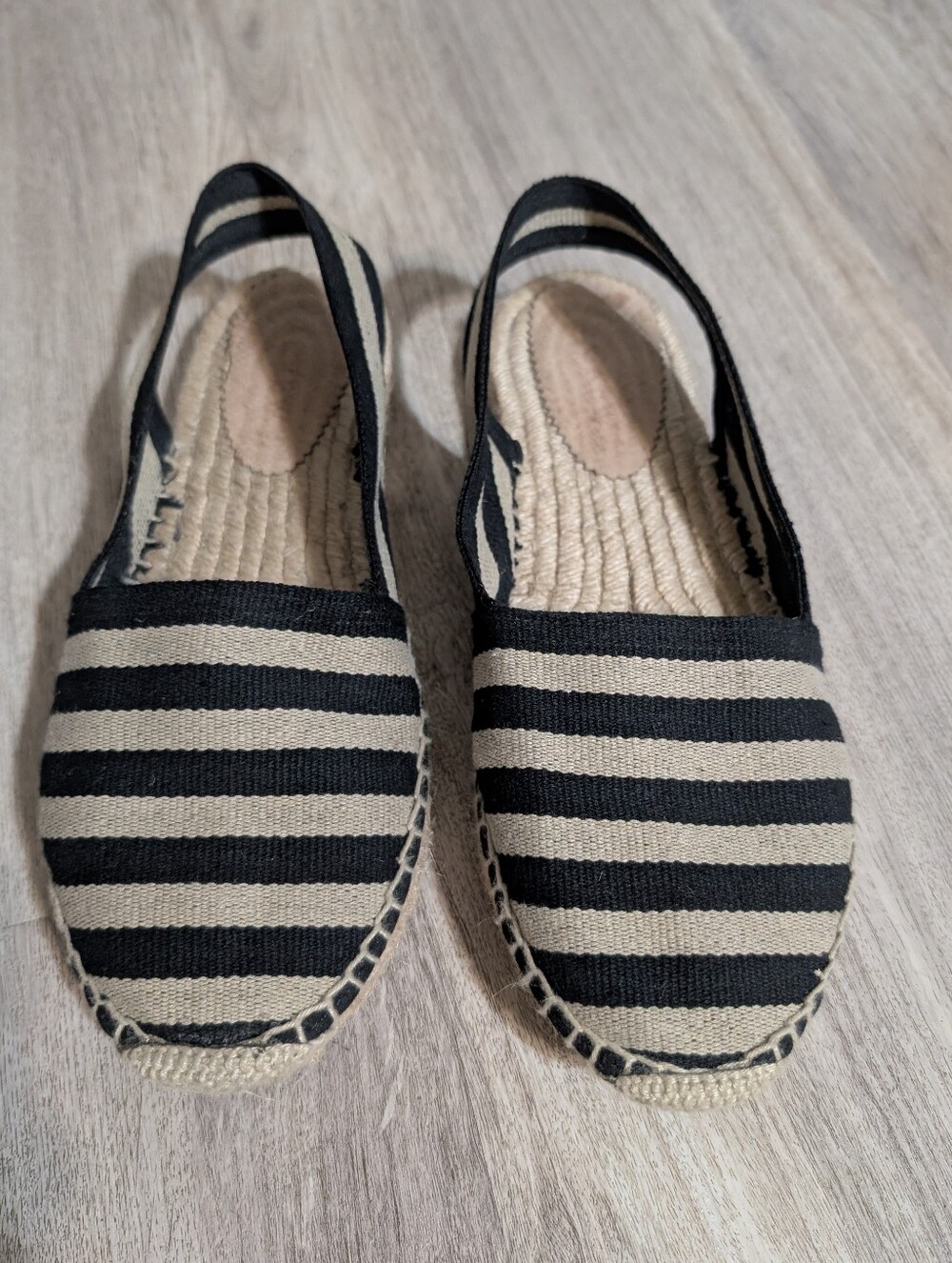 J.Crew Made-in-Spain slingback espadrille sandals 8.5